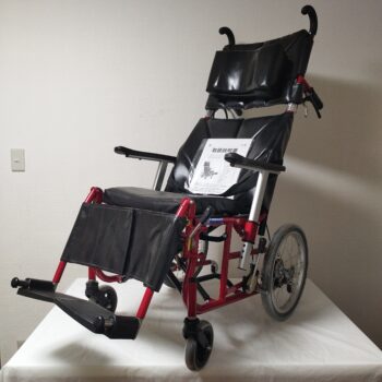 カワムラサイクル　介助型　リクライニング　車椅子　KPF16-40