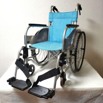 松永製作所　低床自走用　アルミ製　ノーパンクタイヤ　車椅子　SA-110B