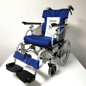 カワムラサイクル　介助用　多機能　車椅子　KZ16-38-SL