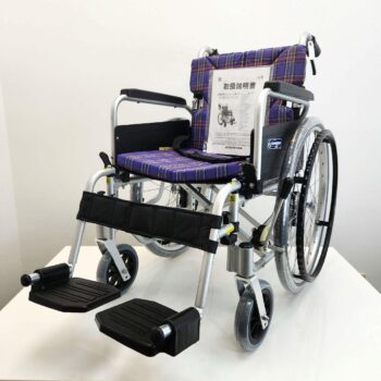 カワムラサイクル　自走用　多機能　ワイドタイプ　車椅子　KA822B