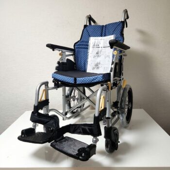 日進医療器　介助用　多機能　超軽量　ノーパンクタイヤ　車椅子　NAH-U7